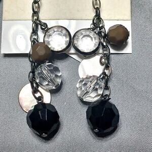 Plastic Dangling  Earrings